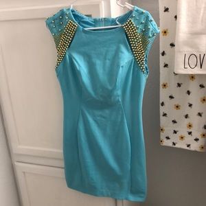 Aqua Blue Dress Sz M